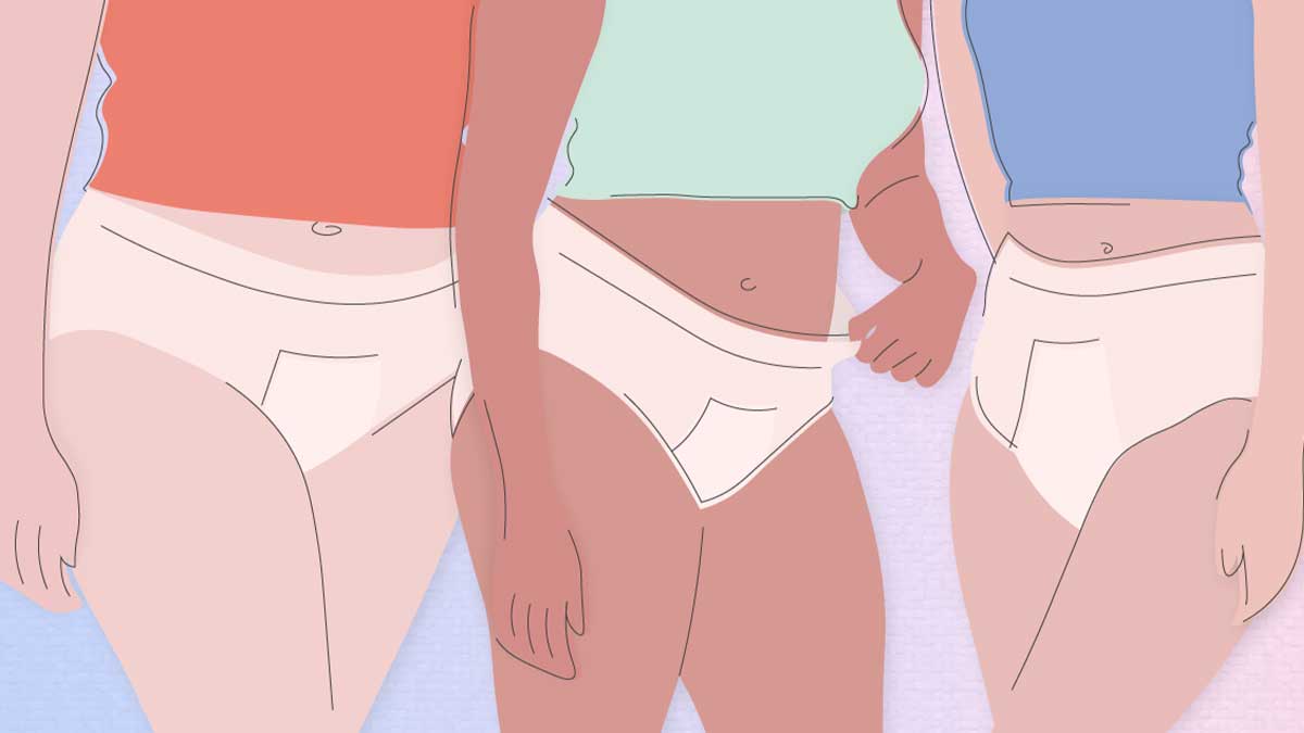 راهنمای انتخاب شورت مناسب دوران قاعدگی