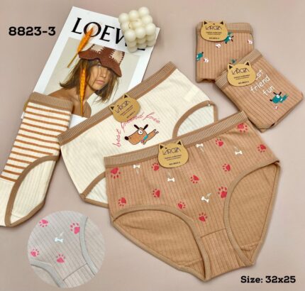 پک 4 عددی شورت نخی ردپا