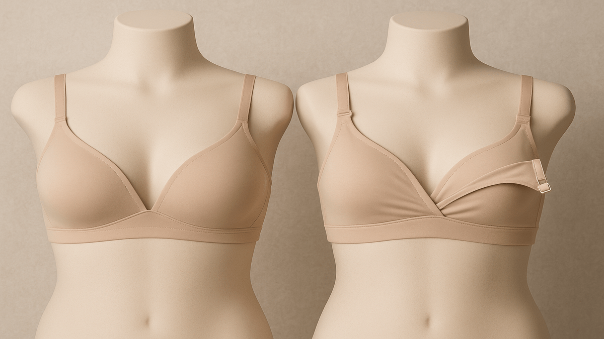 تبدیل سوتین معمولی به شیردهی