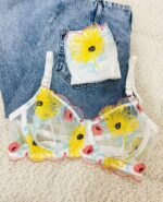 ست فنر دار اروپایی گل آفتابگردان