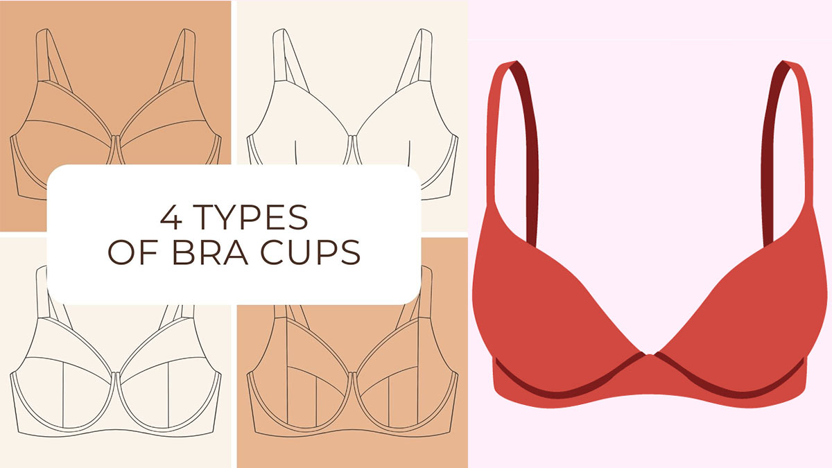 کاپ سوتین چیست؟ تفاوت سایز کاپ، سینه و سوتین