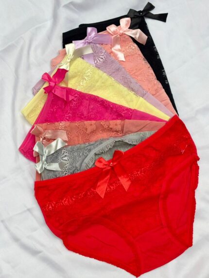 پک 3 تایی شورت نخی پاپیونی