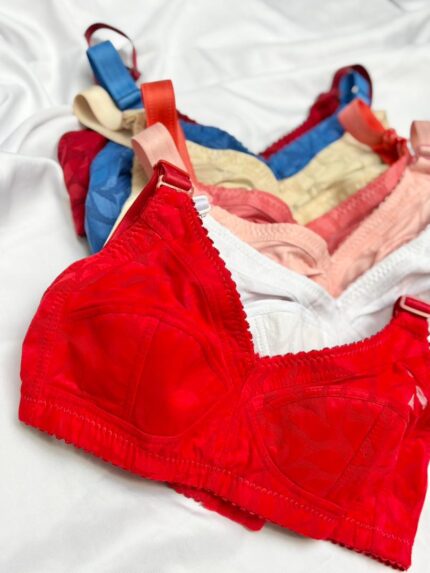 سوتین عروس نخی گلدار