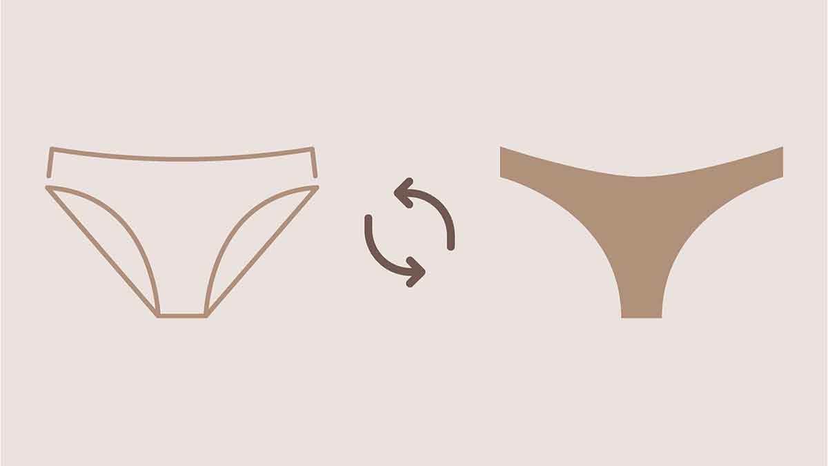 دلایل تعویض سریع لباس زیر | چند وقت یک بار لباس زیر را عوض کنیم؟