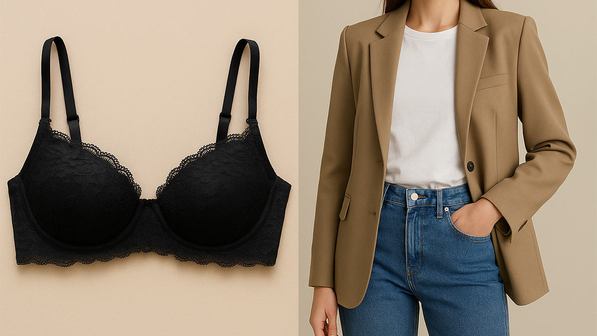 نقش لباس زیر در استایل بیرونی