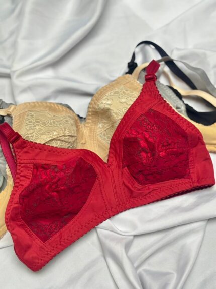 سوتین بدون فنر دور پرلون باریک 073