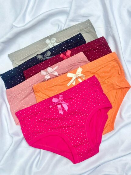 پک 6 تایی شورت خال خالی