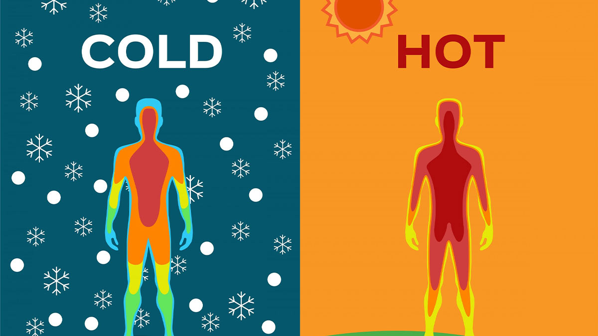 درک تفاوت‌های فیزیولوژیکی افراد گرمایی و سرمایی
