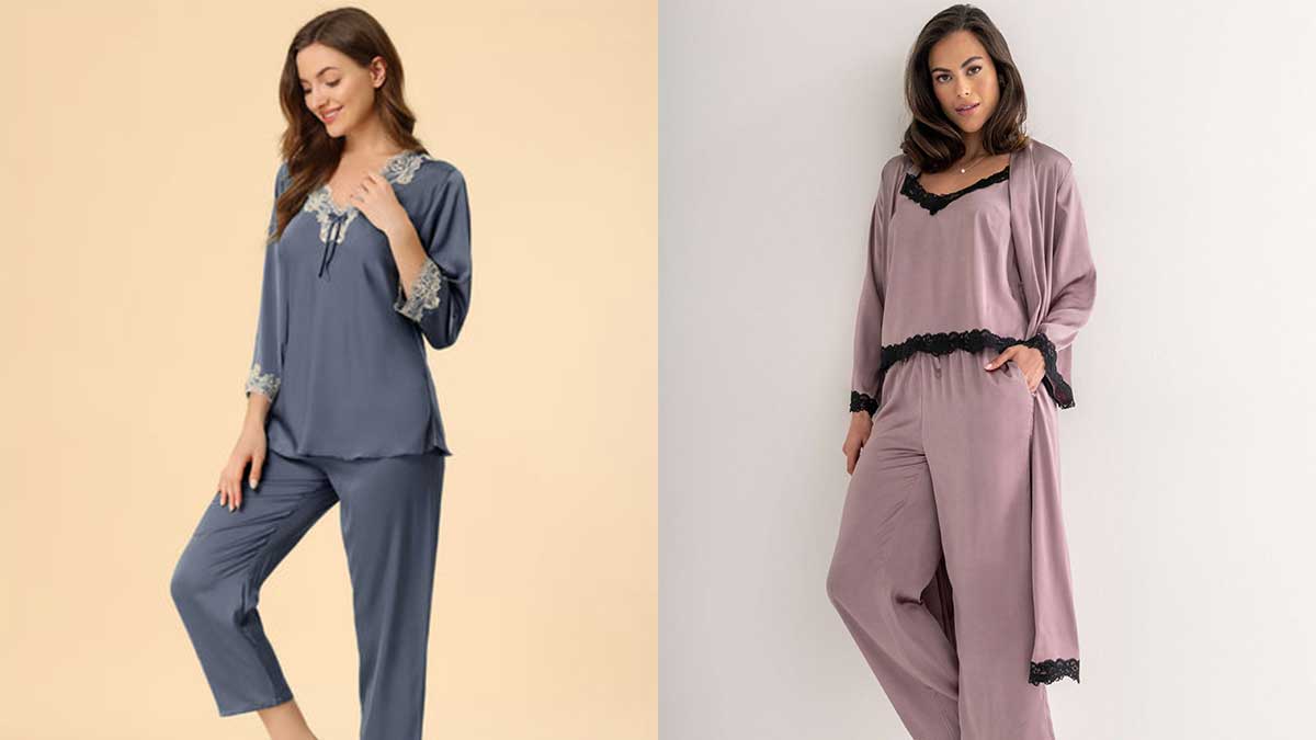 درک خواص مواد ساتن و توری در لباس خواب