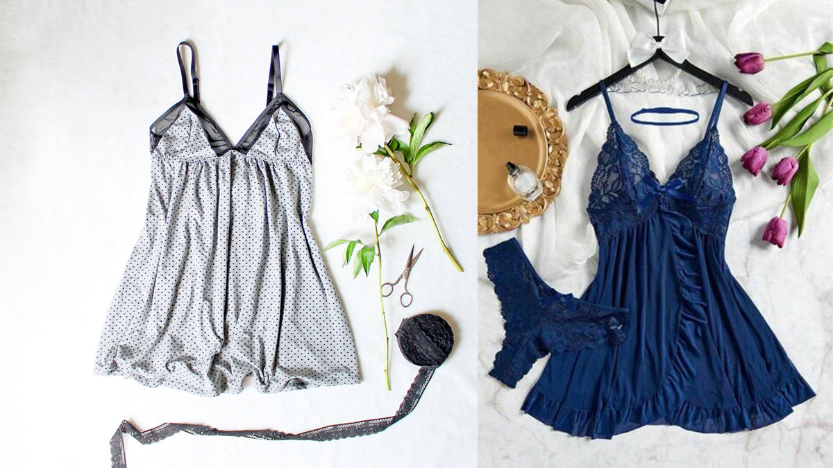 ست لباس زیر برای لباس‌های مجلسی