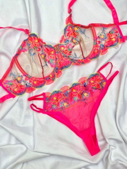 ست فنردار شیشه ای هایلایت آبی